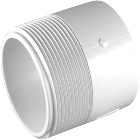 Charlotte Pipe And Foundry 3 In. x 3 In. MIP Schedule 30 DWV Male Fitting PVC Adapter PVC 01109  0600HA